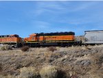 BNSF SD40-2 East of Summit